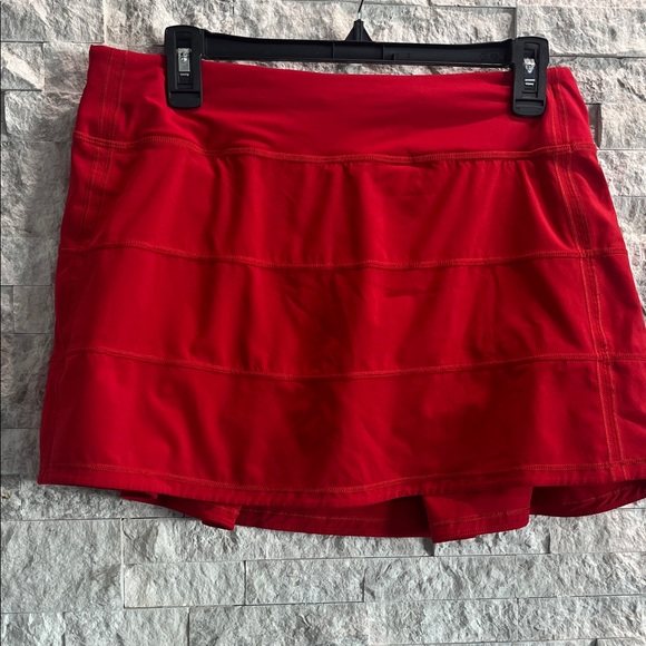 lululemon athletica Lululemon Pace Rival Skirt (Tall) Sz-8 - Picture 2 of 7